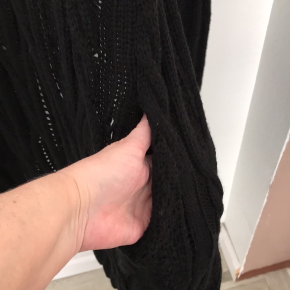SIMPLY COUTURE NEW SWEATER SOFT, CHUNKY & BLACK SIZE 2X IN EXCELLENT CONDITION! - Picture 7 of 8